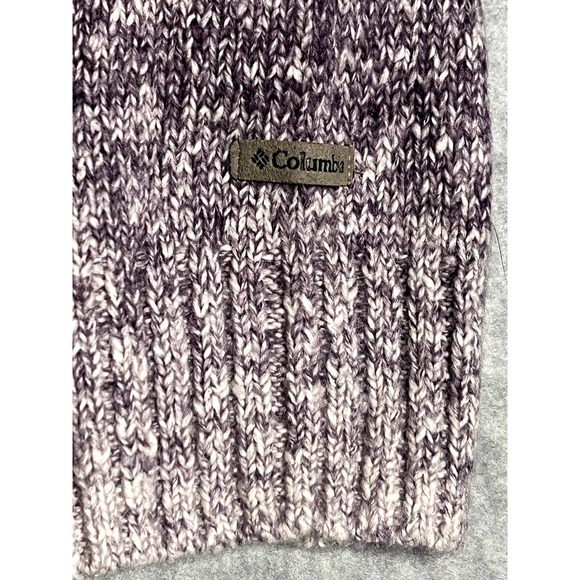 Columbia Sportswear Company Cowel neck cable knit sweater, size medium purple - Picture 6 of 9